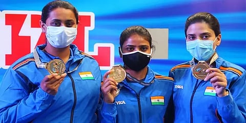 உலகக் கோப்பை துப்பாக்கி சுடுதல் போட்டியில் 30 பதக்கம்பெற்று இந்தியா முதலிடம்!