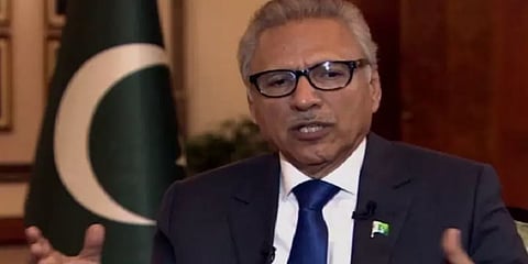 பாகிஸ்தான் அதிபர் ஆரிஃப் ஆல்விக்கு கொரோனா உறுதி