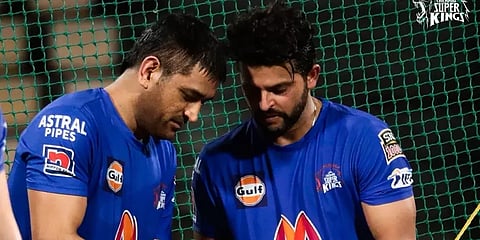 தீவிர பயிற்சியில் தோனி, ரெய்னா.. தெறிக்கவிடும் சிஎஸ்கே பயிற்சி வீடியோ!