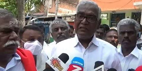 உ.பி.யைப் போன்ற வன்முறை சூழலை தமிழகத்திலும் உருவாக்க பாஜக முயற்சி - டி.ராஜா குற்றச்சாட்டு