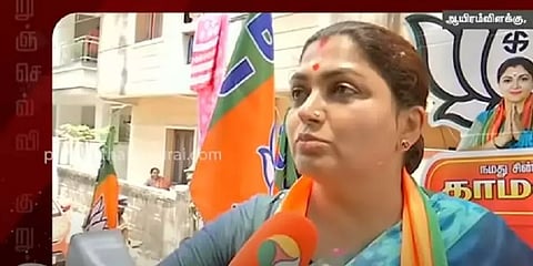 ”சிஏஏவுக்கு எதிரான எதிர்க்கட்சிகளின் பரப்புரைகள் பலன் தராது” - குஷ்பு பேட்டி