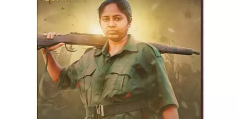 வீரப்பன் மகள் நடிக்கும் ’மாவீரன் பிள்ளை’; ஃபர்ஸ்ட் லுக் போஸ்டர் வெளியீடு!