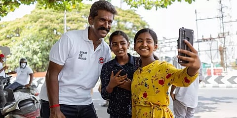 'இந்த தேர்தல் ஊழலுக்கு எதிரான சுதந்திரப் போராட்டம் போன்றது' - மநீம வேட்பாளர் மகேந்திரன்