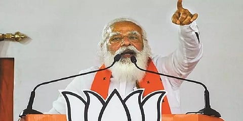 “எங்களது அரசு அனைவருக்குமானது, கட்சி பேதமற்றது” - கன்னியாகுமரியில் பிரதமர் மோடி பரப்புரை