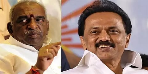 “எனது இன்ஷியலை மாற்ற மு.க.ஸ்டாலினுக்கு என்ன அருகதை உள்ளது?” - பொன். ராதாகிருஷ்ணன் ஆவேசம்