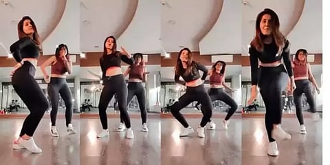 ’என்ஜாய் எஞ்சாமி’ பாடலுக்கு உற்சாகமுடன் நடனம் ஆடும் ராஷி கண்ணா!