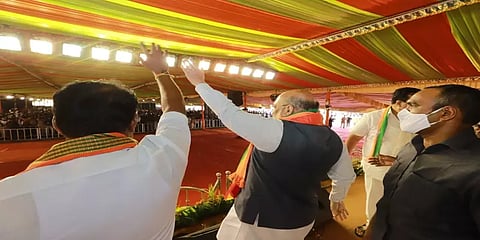 ”டீ விற்றவர் மோடி; விவசாயி மகனாக பிறந்தவர் பழனிசாமி!” - நெல்லையில் அமித் ஷா பேச்சு