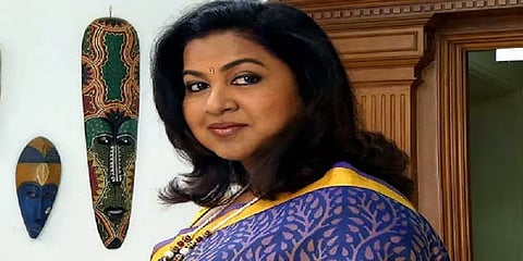 "ஜி.எஸ்.டி யை எதிர்த்த ஒரே தலைவி ஜெயலலிதா; ஆனால் இன்றோ..."- ராதிகா சரத்குமார்