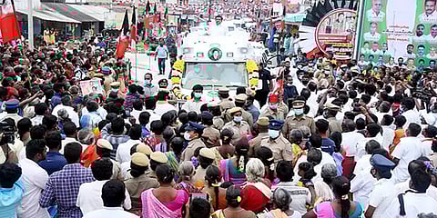 ”திமுக ஆட்சியில் பெண்கள் நிம்மதியாக வாழமுடியாது” - எடப்பாடியில் முதல்வர் பழனிசாமி பரப்புரை