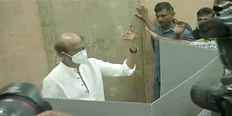 நடிகர் ரஜினிகாந்த் வாக்களித்தார்!