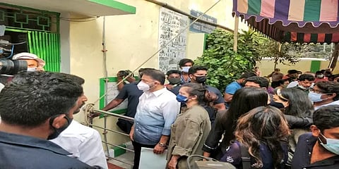 வாக்களித்தார் மநீம தலைவர் கமல்ஹாசன்!