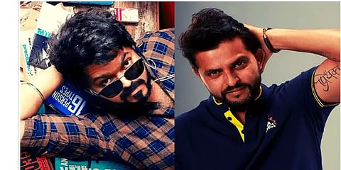 ”லைஃப் இஸ் வெரி ஷார்ட் நண்பா; ஆல்வேய்ஸ் பி ஹேப்பி! - ’மாஸ்டர்’ லுக்கில் சுரேஷ் ரெய்னா!