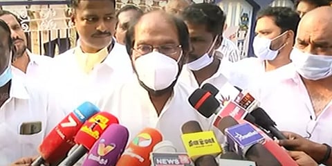 ”ஆட்சி மாற்றம் என்பது இன்றியமையாதது” : வாக்களித்த பின் திருச்சி சிவா