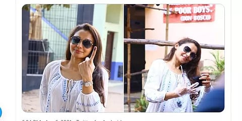 வாக்களித்து ஜனநாயக கடமையாற்றிய தமிழ் சினிமா பிரபலங்கள்; புகைப்படத் தொகுப்பு!