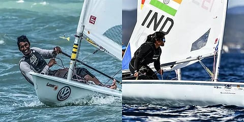 டோக்கியோ ஒலிம்பிக் : பாய்மர படகுப் போட்டிக்கு தமிழக வீரர்கள் விஷ்ணு சரவணன், நேத்ரா தகுதி