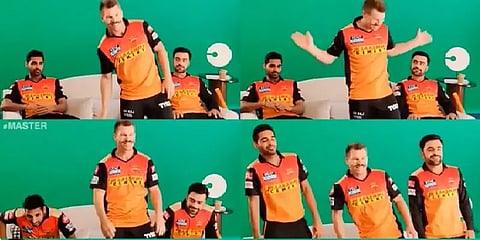 ’வாத்தி கம்மிங்’ பாடலுக்கு உற்சாகமுடன் நடனமாடும் டேவிட் வார்னர்! - வீடியோ