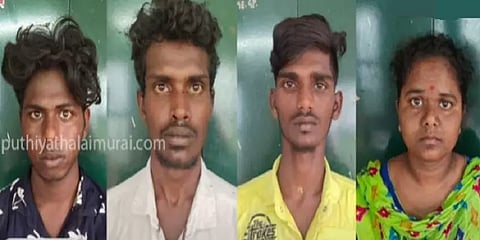 சென்னை: லிப்ட் கேட்பதுபோல் நடித்து வழிப்பறியில் ஈடுபட்ட பெண் உட்பட 4 பேர் கைது!