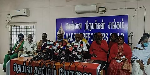 இந்து சமய அறநிலையத்துறையை கலைக்க ஜகி வாசுதேவ் முயற்சி: பெ.மணியரசன் கண்டனம்