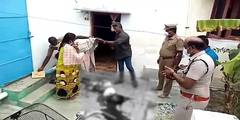 பெரம்பலூர்: தாயின் கழுத்தை அறுத்து கொலை செய்த மகன்