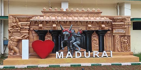மதுரை நகரின் பாரம்பரியத்தை அடையாளப்படுத்தும் செல்ஃபி பாயிண்ட்கள்