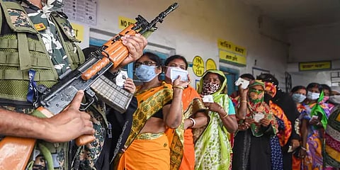 மேற்கு வங்கம் : தொடங்கியது 5ஆம் கட்ட வாக்குப்பதிவு