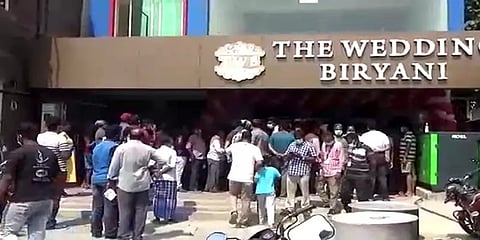 சென்னை: கொரோனா விதிமீறல்; திறப்புவிழா அன்றே சீல் வைக்கப்பட்ட பிரியாணி கடை