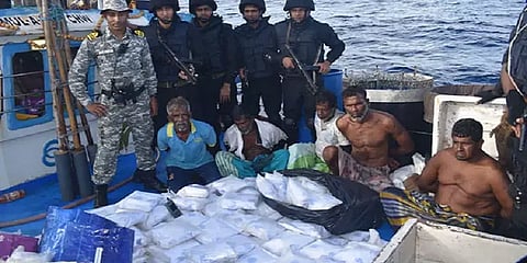 ரூ.3,000 கோடி மதிப்பிலான போதைப் பொருள்களை கைப்பற்றியது கடற்படை!