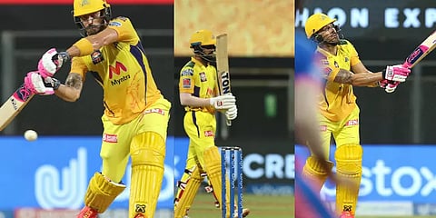 எந்த வீரரும் 35 ரன்களை தாண்டவில்லை .. ஆனால் சென்னை அணி 188 ரன் குவிப்பு