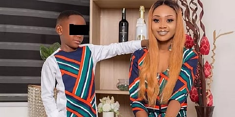 7 வயது மகனுடன் ஆபாச புகைப்படம் வெளியிட்ட கானா நடிகைக்கு 3 மாதம் சிறை