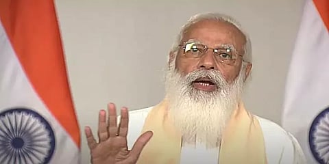 மே, ஜூன் மாதங்களுக்கு 5 கிலோ உணவு தானியங்கள் இலவசம்: பிரதமர் மோடி