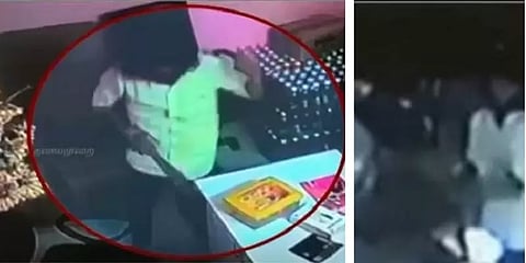 கடைக்காரருக்கு கத்திக்குத்து; காவலருக்கு மிரட்டல்: பிரபல ரவுடிக்கு போலீசார் வலைவீச்சு