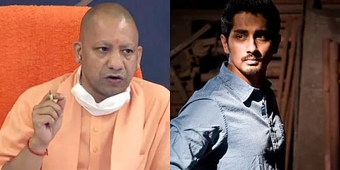 “பொய் சொன்னால் முகத்தில் ஓங்கி அறைவேன்”- ஆதித்யநாத் கருத்தை குறிப்பிட்டு சித்தார்த் ட்வீட்