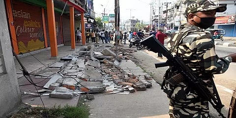 அசாமில் 6.4 ரிக்டர் அளவில் நில அதிர்வு-கட்டடங்கள் சேதம்