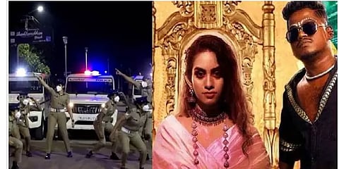 'எஞ்சாயி எஞ்சாமி’ பாடலுக்கு நடனமாடி கொரோனா விழிப்புணர்வு செய்யும் கேரள போலீஸ் - வீடியோ!
