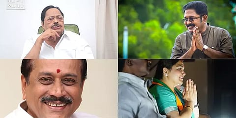 தமிழக தேர்தல் முடிவுகள் 2021 - பின்னடைவைச் சந்திக்கும் நட்சத்திர வேட்பாளர்கள்!