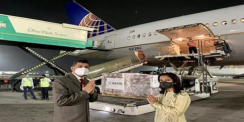 1.25 லட்சம் ரெம்டெசிவர் மருந்துகளை இந்தியாவுக்கு அனுப்பி உதவிய அமெரிக்க மக்கள்