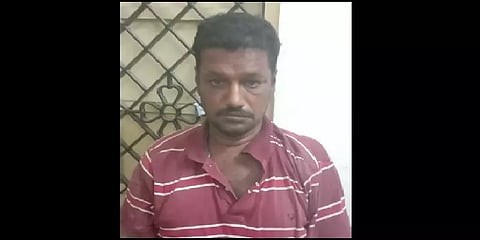 சென்ட்ரல் நிலையத்தில் தொழிலாளி கல்லை போட்டு கொலை- ஒரு மாதத்திற்கு பிறகு குற்றவாளி கைது