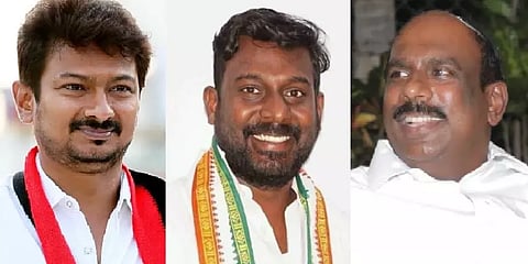 உதயநிதி முதல் மனோஜ் பாண்டியன் வரை: 2021 தேர்தலில் வெற்றிபெற்ற வாரிசுகள்!