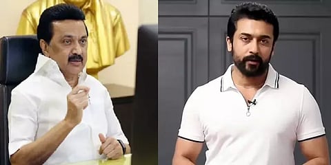 “உயிர்காற்று கூட கிடைக்காத பேரிடர் காலத்தில் நீங்க முதல்வர் ஆகியுள்ளீர்கள்”- சூர்யா