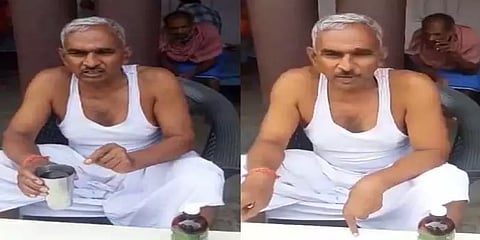 "எனக்கு கொரோனா வராததற்கு காரணம் கோமியம் அருந்துவதே" - உத்தரப் பிரதேச பாஜக எம்.எல்.ஏ