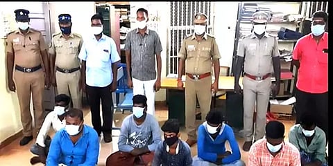 கள்ளக்குறிச்சி: சித்தப்பாவை கடத்தி பணம் பறித்த இளைஞர் உட்பட 6 பேர் கைது
