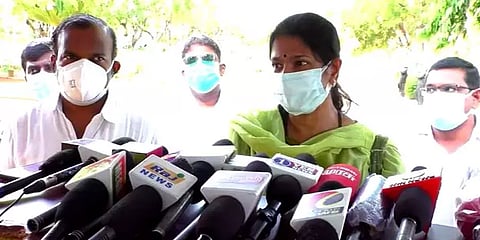 கொரோனா சவால்களை எதிர்கொண்ட பின் 'நீட்' ரத்துக்கு வலியுறுத்தப்படும்: கனிமொழி எம்.பி.