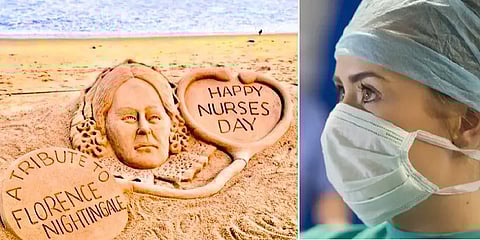 சர்வதேச செவிலியர் தினம்: கொரோனா போரில் செவிலியர் பங்களிப்பைப் போற்றும் நெட்டிசன்கள்!