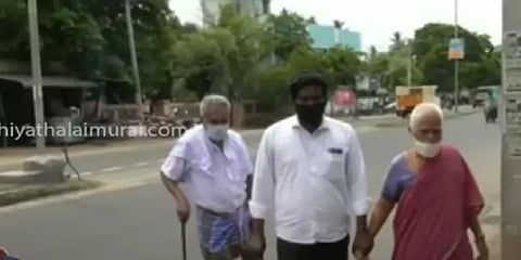 "பெத்த பசங்க சாப்பாடு போடலீங்க" - கதறும் முதிய தம்பதி