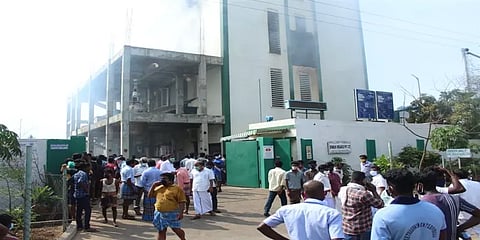 கடலூர் சிப்காட் ரசாயன ஆலையில் பாய்லர் வெடித்து தீ விபத்து : பெண் உள்பட 4 பேர் உயிரிழப்பு