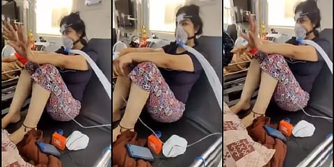 'தைரியத்தின் அடையாளம்' - கொரோனா பாதித்தோருக்கு உத்வேகமூட்டிய இளம்பெண் மறைவு