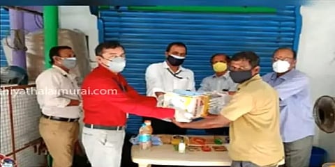 கொரோனா பேரிடர்: 'புதிய தலைமுறை' அறக்கட்டளை சார்பில் நிவாரண உதவிகள்