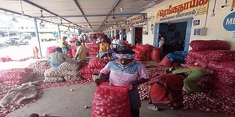 கொரோனா கட்டுப்பாடு: மே 24 முதல் 30 வரை திருச்சி வெங்காய மண்டி இயங்காது