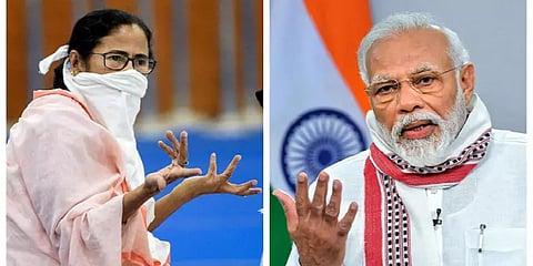 கட்டடம் எழுப்ப நேரம் உள்ளது; மாநில முதல்வர் பேச்சை கேட்க இல்லை: பிரதமருக்கு மம்தா கண்டனம்