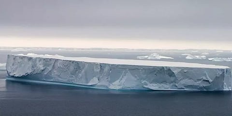 அண்டார்டிகா: கடலில் மிதக்கும் உலகின் மிகப்பெரிய பனிப்பாறை; பல நகரங்கள் மூழ்கும் அபாயம்!